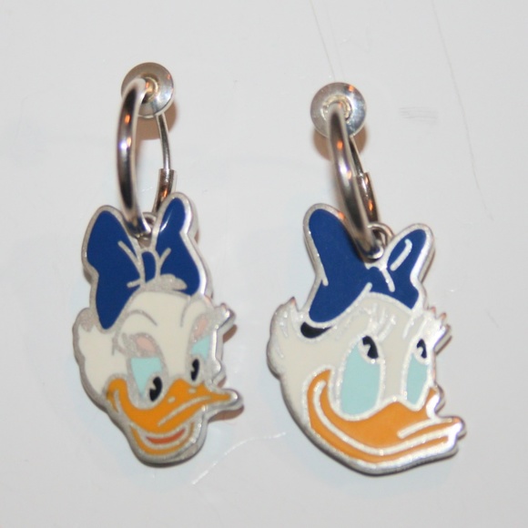 Gucci x Disney Daisy Duck Sterling Silver Earrings